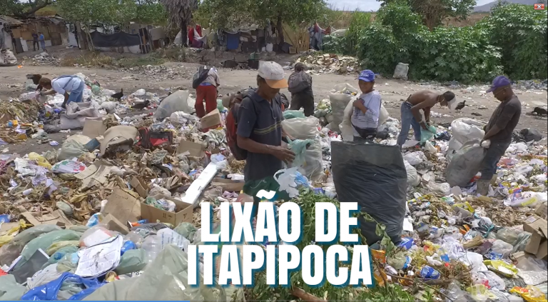 Reportagem no LIXÃO DE ITAPIPOCA mostra a realidade dos catadores