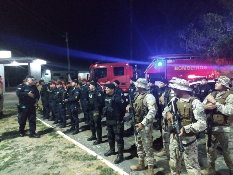 Mais de 80 policiais realizam operação em Itapipoca (veja vídeo)