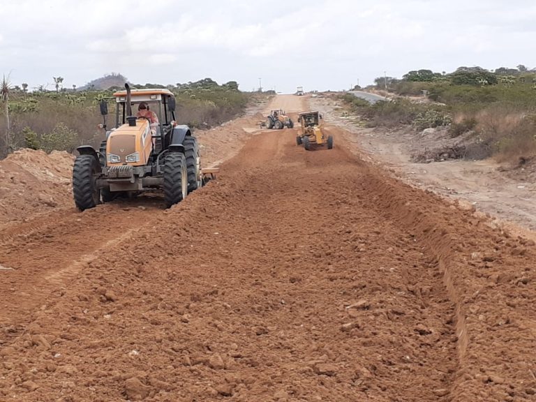 Obras do contorno de Itapipoca se aproximam dos 20% de execução Obras do contorno de Itapipoca se aproximam dos 20% de execução