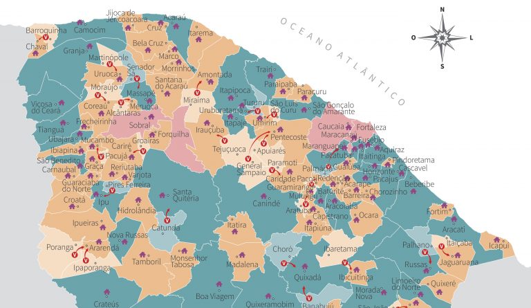 Miraíma, Tururu, Umirim e mais 38 municípios do Ceará podem ser extintos em 2026. Confira a lista