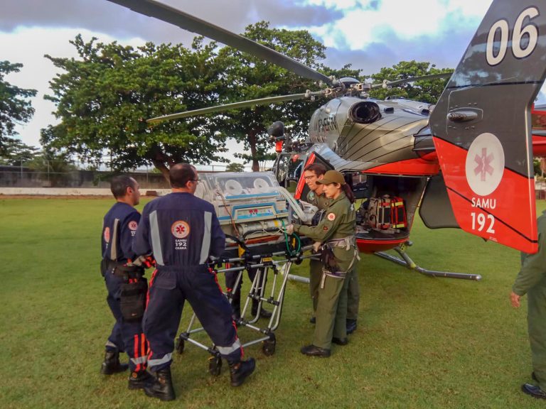 Criança nasce no banheiro da UPA de Itapipoca e é socorrida por helicóptero da CIOPAER (VEJA VÍDEO)